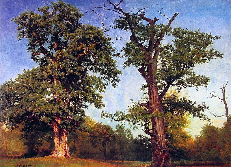 Pioneers_of_the_Woods, Albert Bierstadt